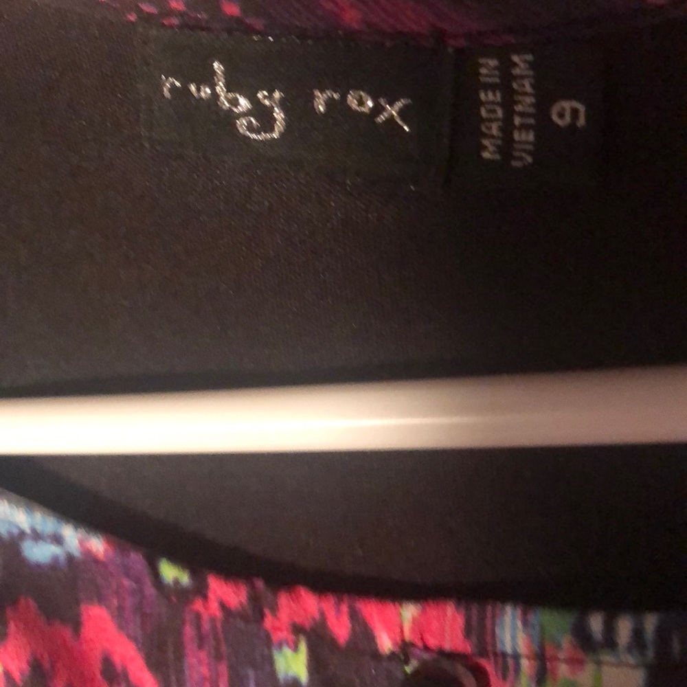 Ruby Rox multicolored dress - Picture 2 of 2